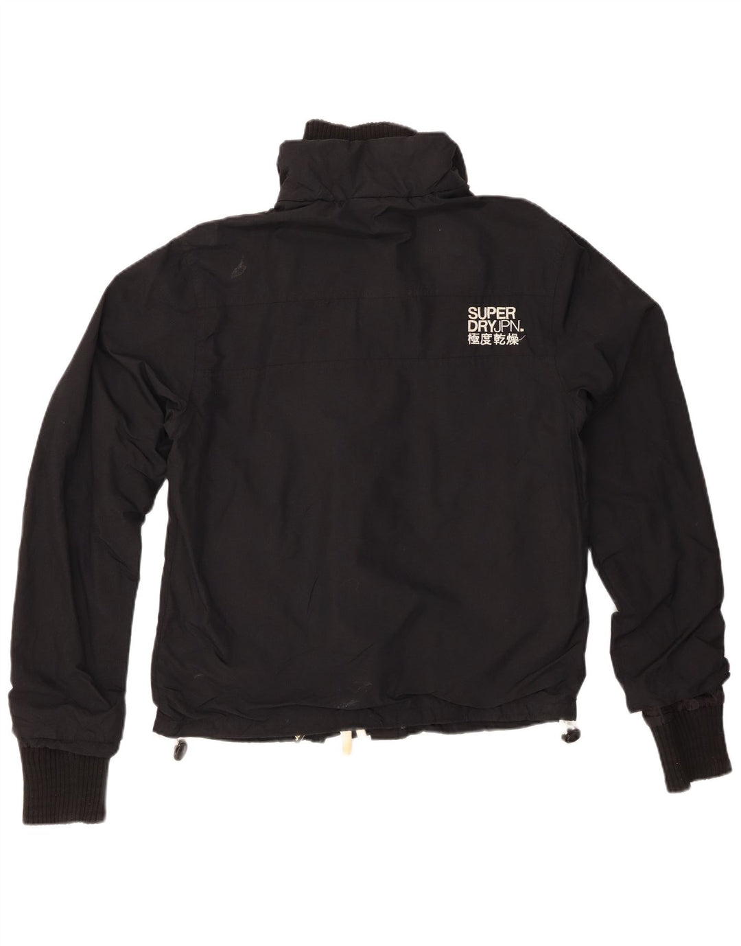 SUPERDRY Damska kurtka wiatrówka The Windcheater UK 14, średnia czarna