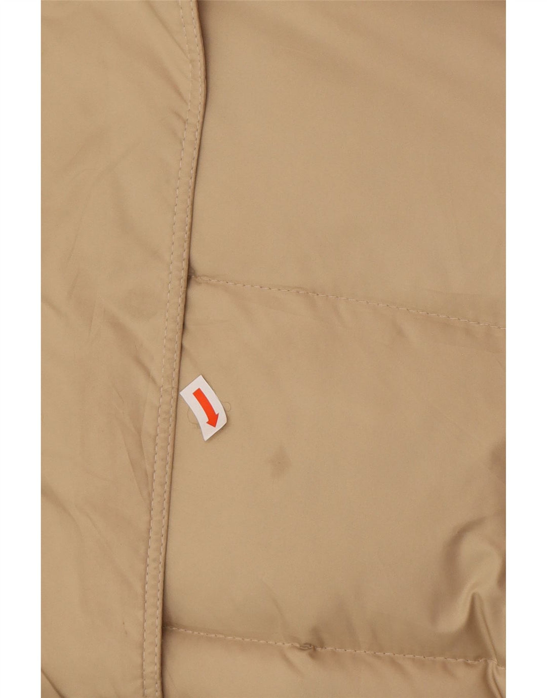 BURBERRY Damski płaszcz z kapturem BRIT UK 12 Średni Beżowy Klasyczny