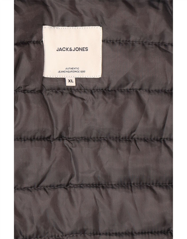 Męska wyściełana kamizelka Jack & Jones UK 42 XL, szara