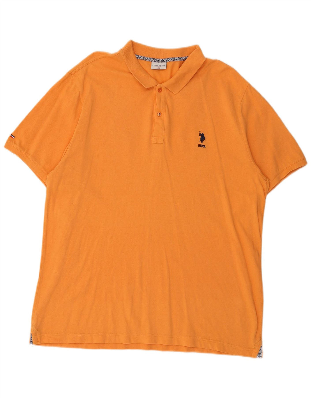 US Polo Assn. Koszula męska 3XL Pomarańczowa