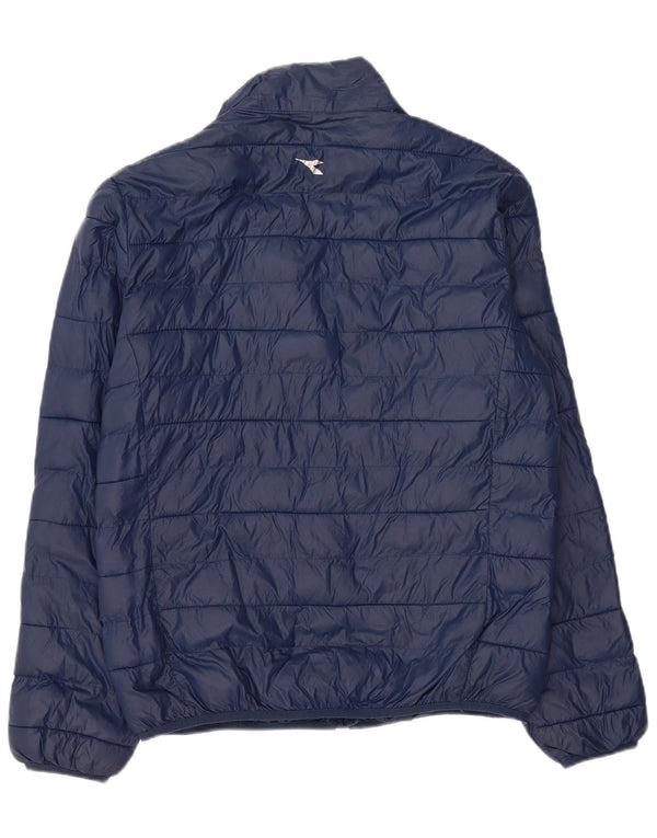 Męska ocieplana kurtka DIADORA UK 42 XL, granatowa, poliamid