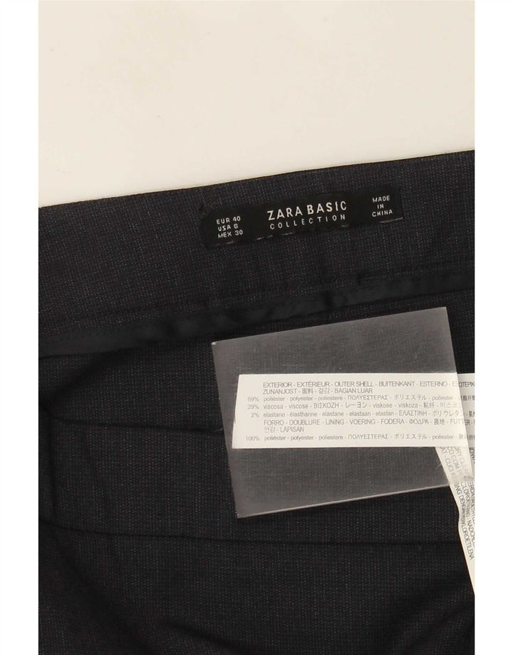Spodnie damskie Zara Slim Chino EU 40 Medium W30 L27 Granatowy poliester