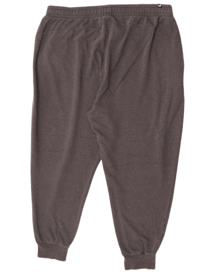 Męskie spodnie dresowe Puma Joggers 3XL Szara bawełna