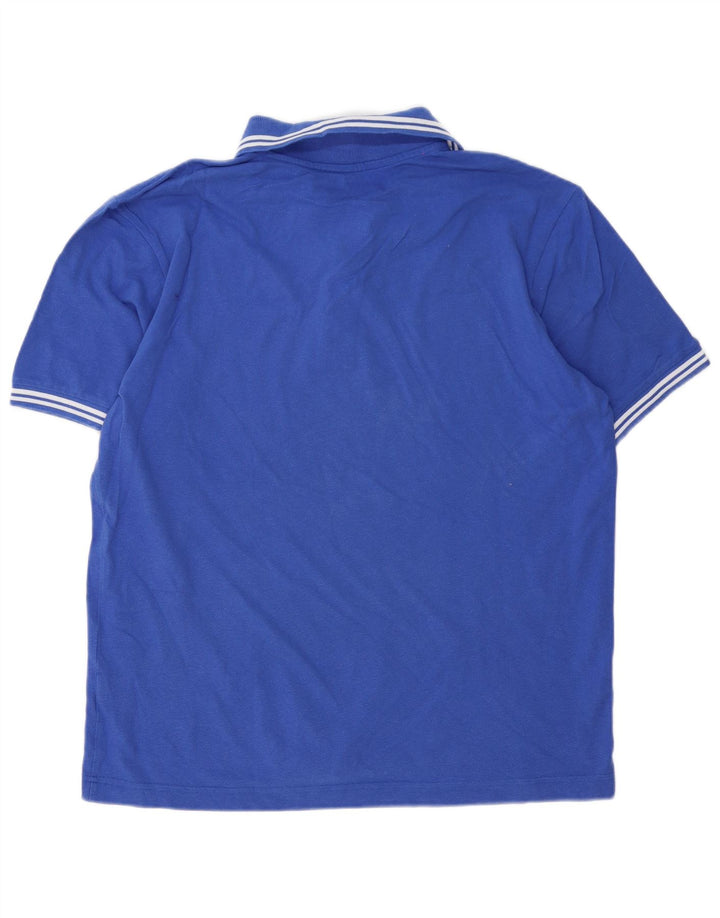 Męska koszulka polo Kappa XL, niebieska, bawełniana