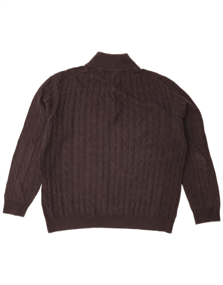 Męski sweter zapinany na guziki Gant 2XL, czarny, bawełniany