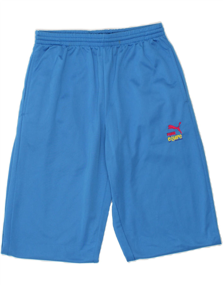 PUMA Mens Tracksuit Trousers Joggers Size 36 Small Blue Polyester Vintage Puma and Second-Hand Puma from Messina Hembry 