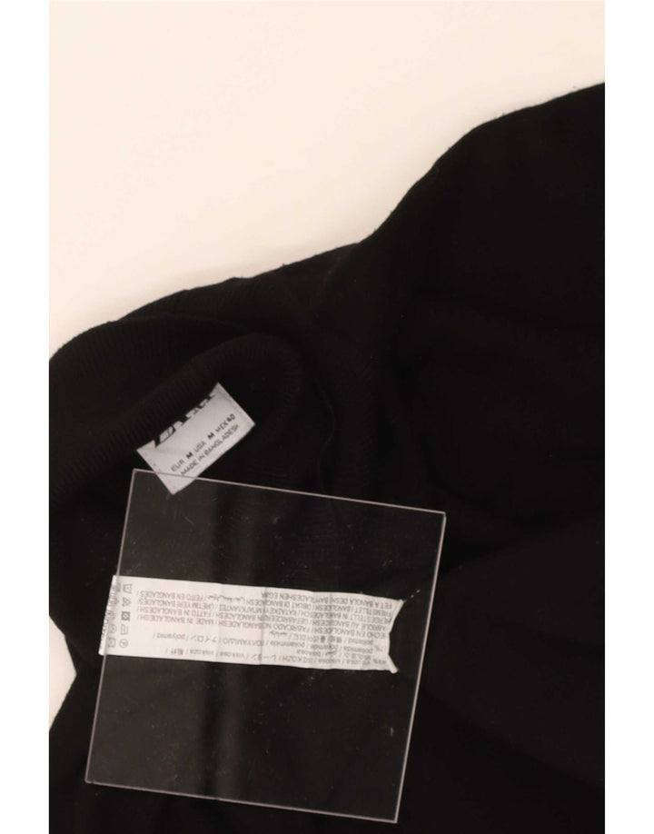 Męski sweter z golfem Zara, średni czarny, wiskoza