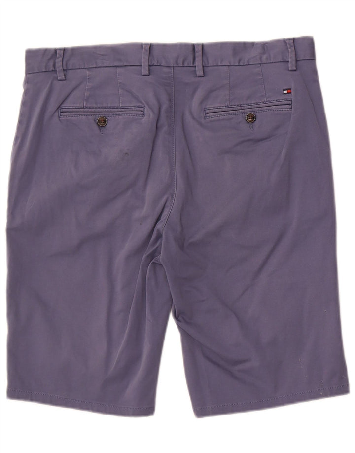 Męskie spodenki Chino Tommy Hilfiger W34, duże, niebieskie, bawełniane