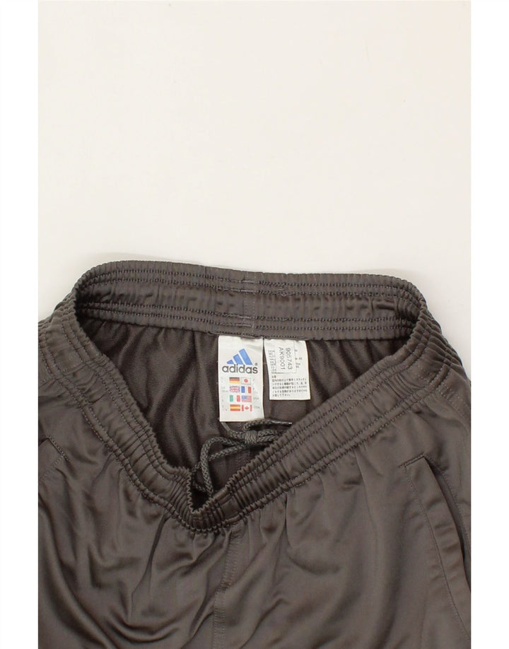 ADIDAS Mens Tracksuit Trousers UK 38/40 Medium Grey Polyester Vintage Adidas and Second-Hand Adidas from Messina Hembry 