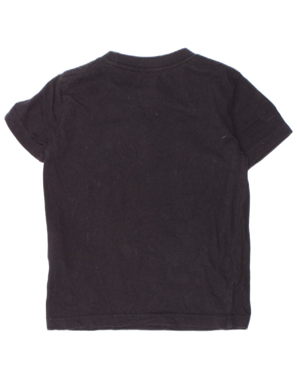 Chłopięcy T-shirt z grafiką Levi's, 3-4 lata, czarna bawełna