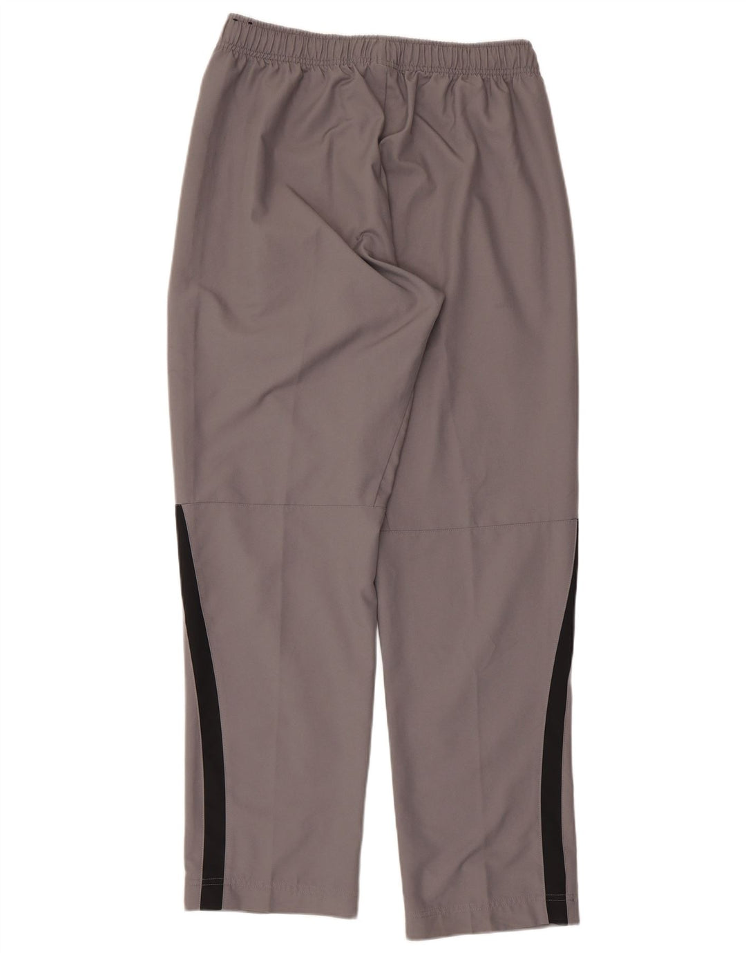 NIKE Womens Tracksuit Trousers UK 14 Large Grey Colourblock Polyester
