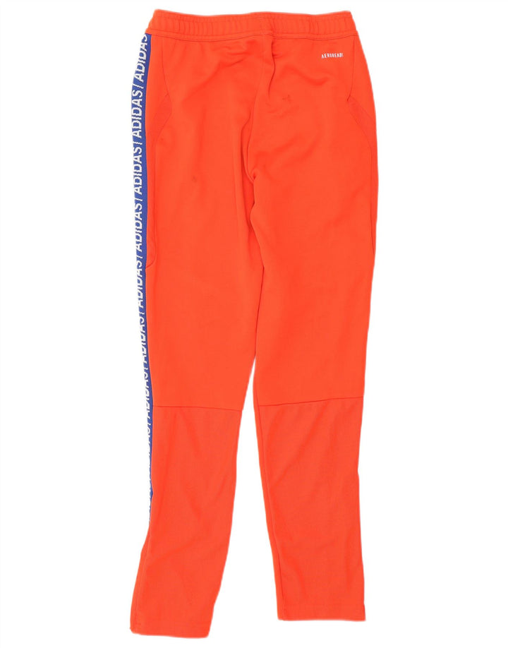 Damskie spodnie dresowe Adidas Graphic XS Pomarańczowe