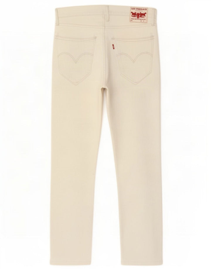 Damskie proste dżinsy Levi's W30 L27 Białe