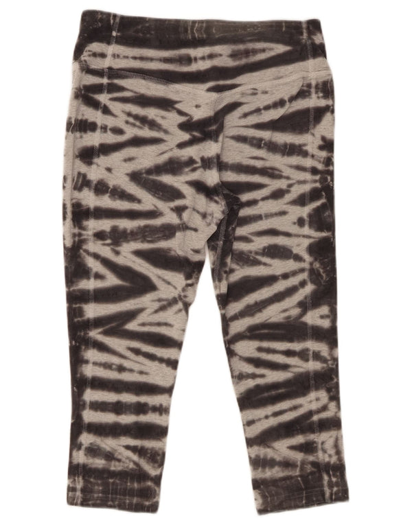 Damskie legginsy Nike Capri UK 14 Średnioszary, bawełniany Tie Dye