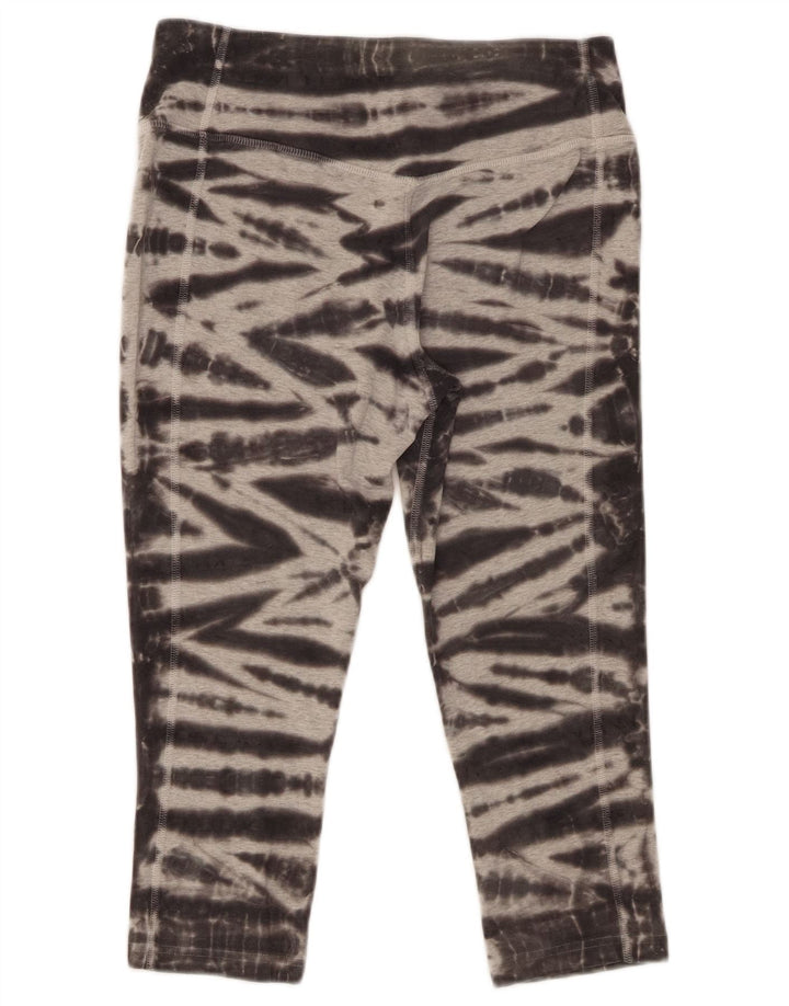 Damskie legginsy Nike Capri UK 14 Średnioszary, bawełniany Tie Dye