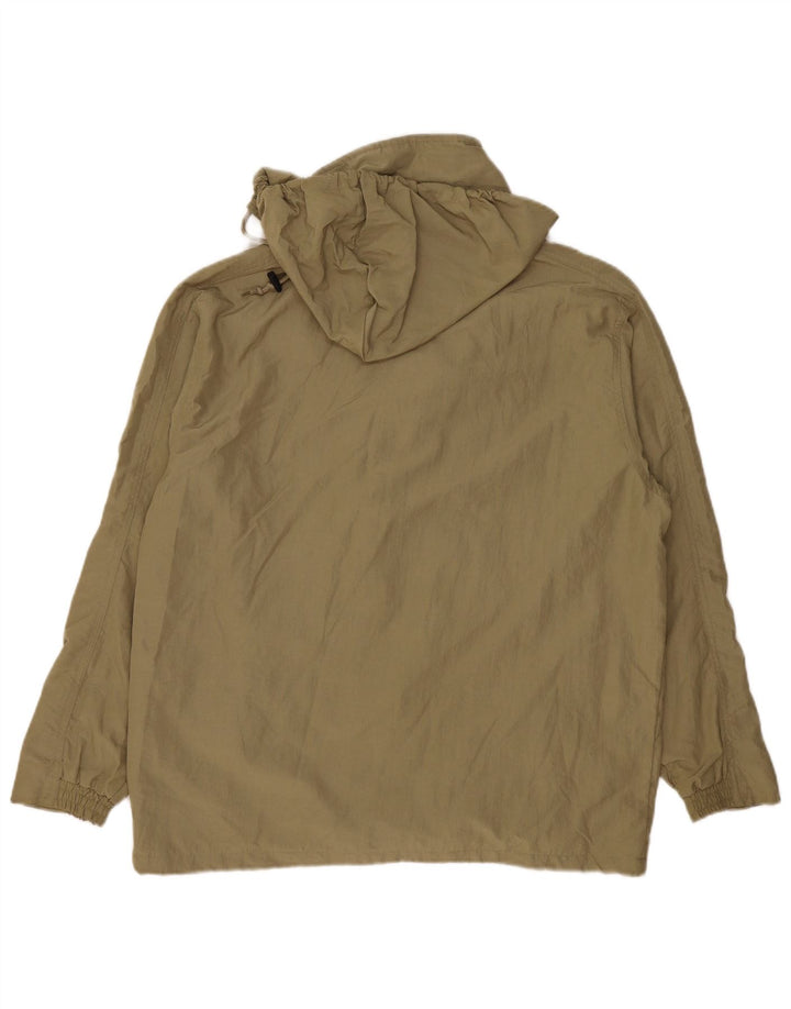 Męska kurtka przeciwdeszczowa z kapturem Diadora UK 36 Small Khaki Poliamid