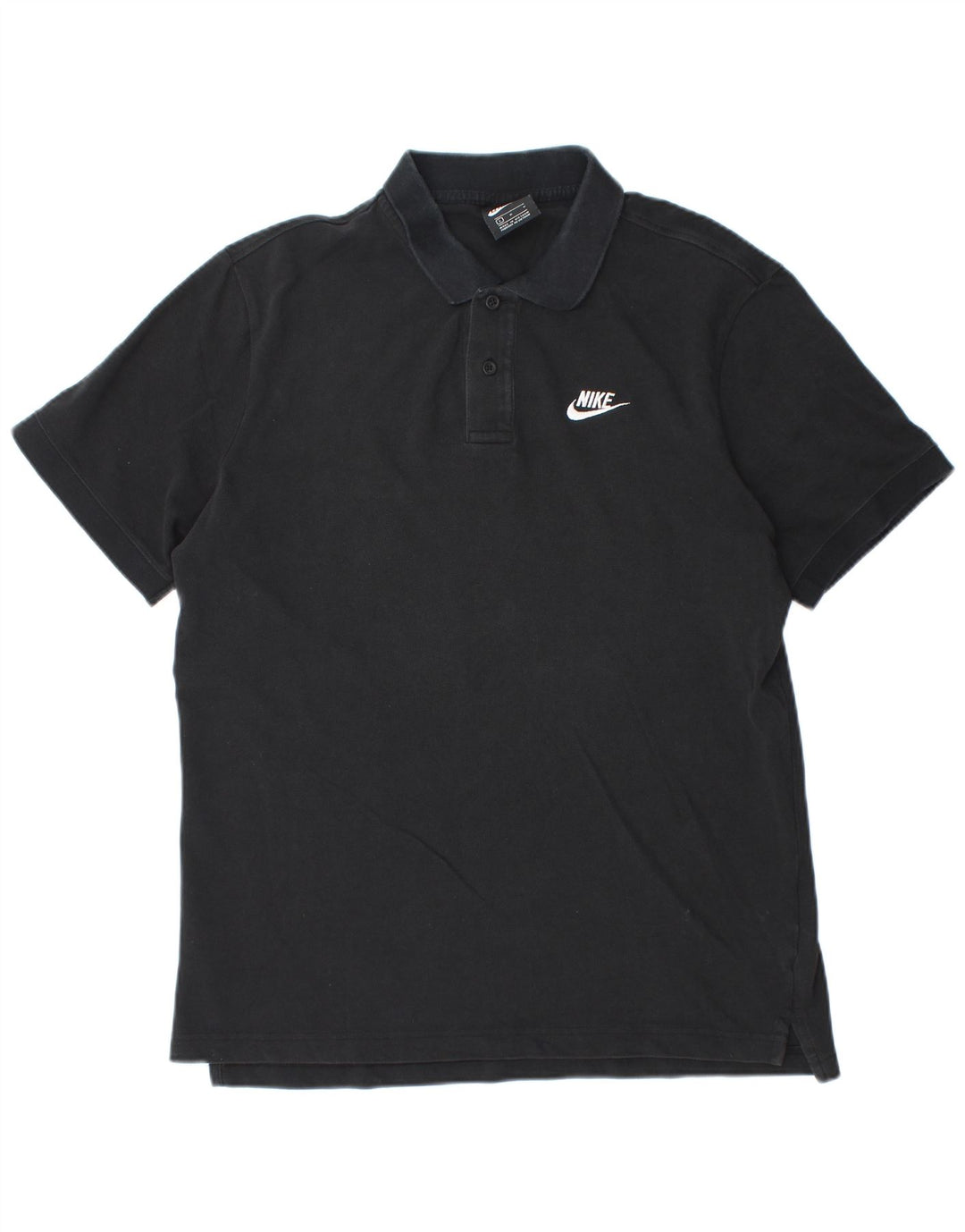 Męska koszulka polo Nike, duża, czarna, bawełniana