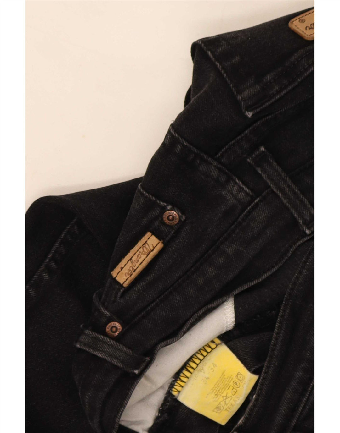 Męskie jeansy Wrangler Texas Straight W34 L27 czarne