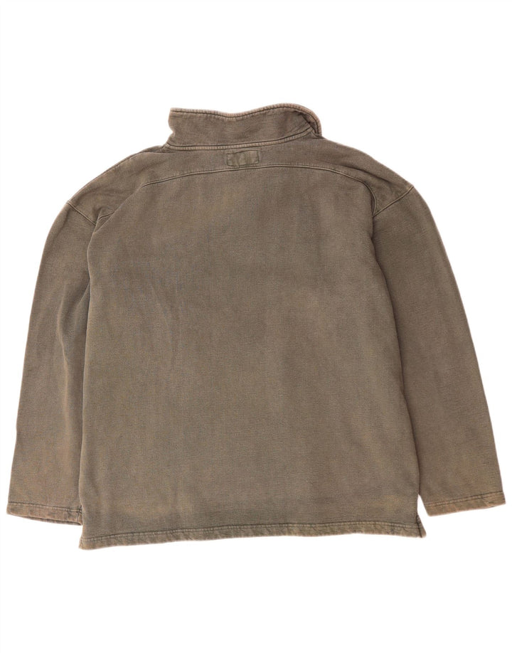 Męska bluza zapinana na zamek WEIRD FISH XL, szara, bawełniana