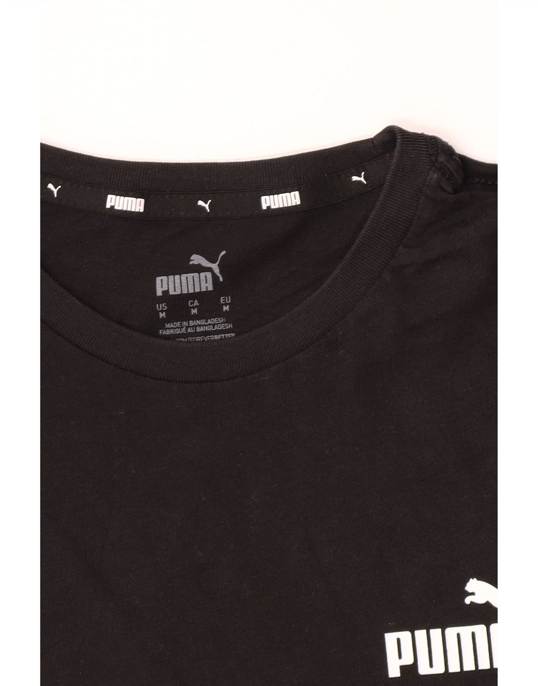 Męska koszulka T-shirt Puma, średnia czarna