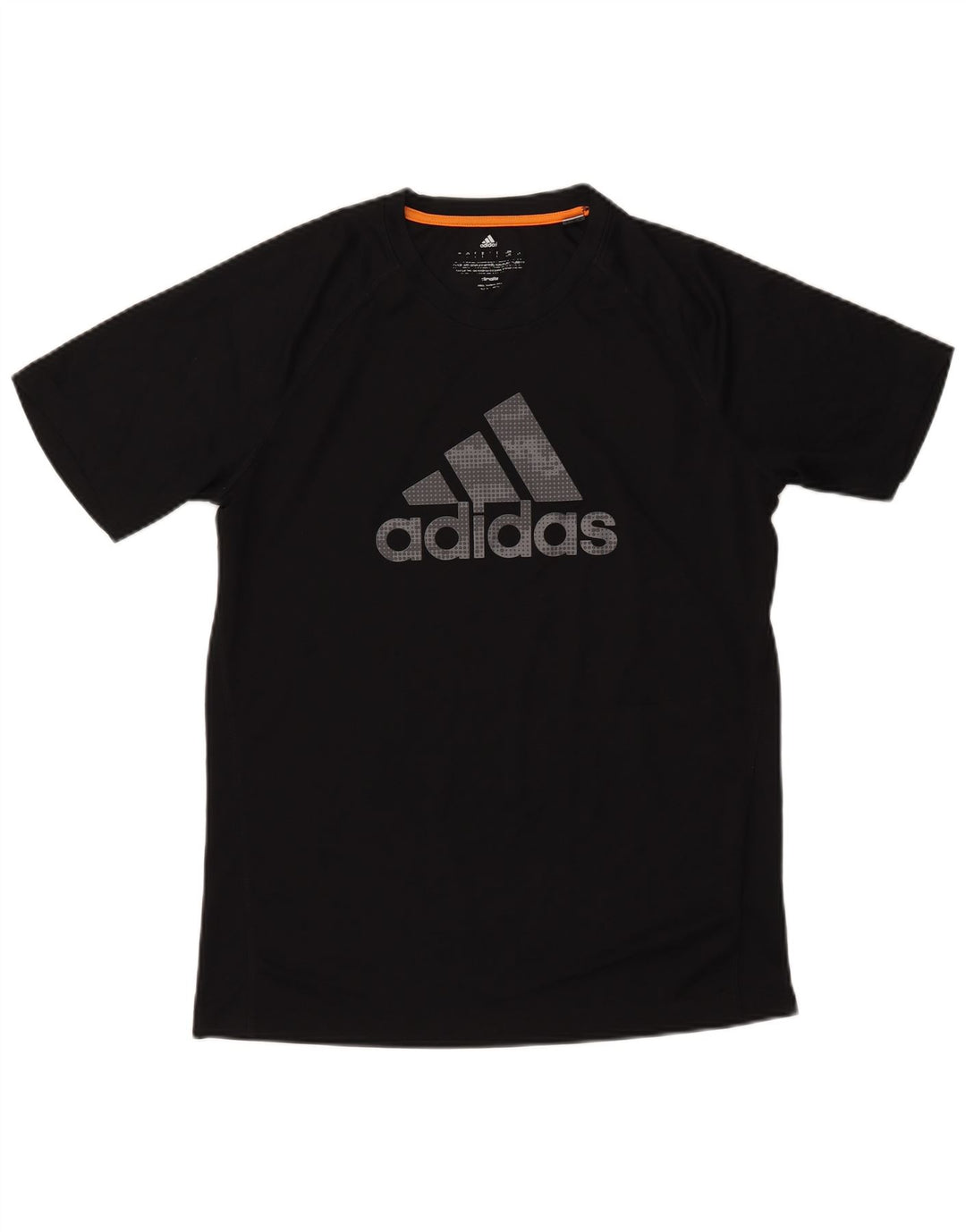Męska koszulka Adidas Climalite z grafiką, duża, czarna, poliestrowa