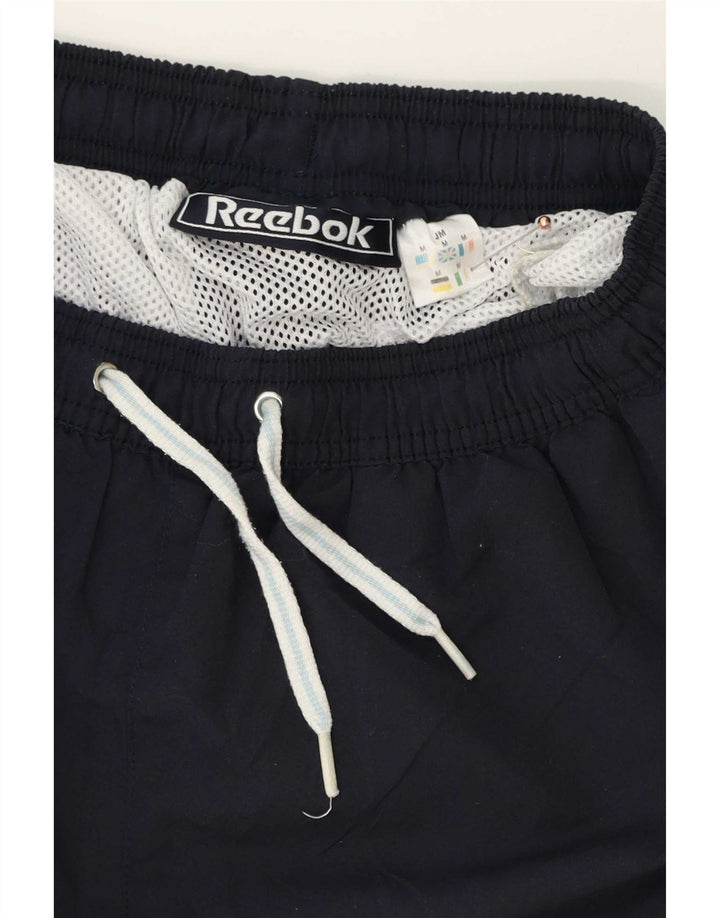 Męskie spodenki kąpielowe Reebok, średni granat, poliester