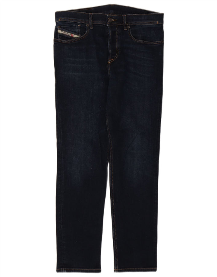 Diesel Damskie Slim Jeansy W30 L30 Granatowe Bawełniane