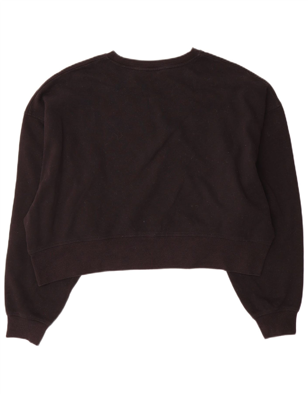 Damska bluza oversize Dkny Crop UK 10, mała, czarna bawełna