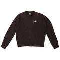 Damski sweter oversize Nike UK 10, mały, czarny, bawełniany