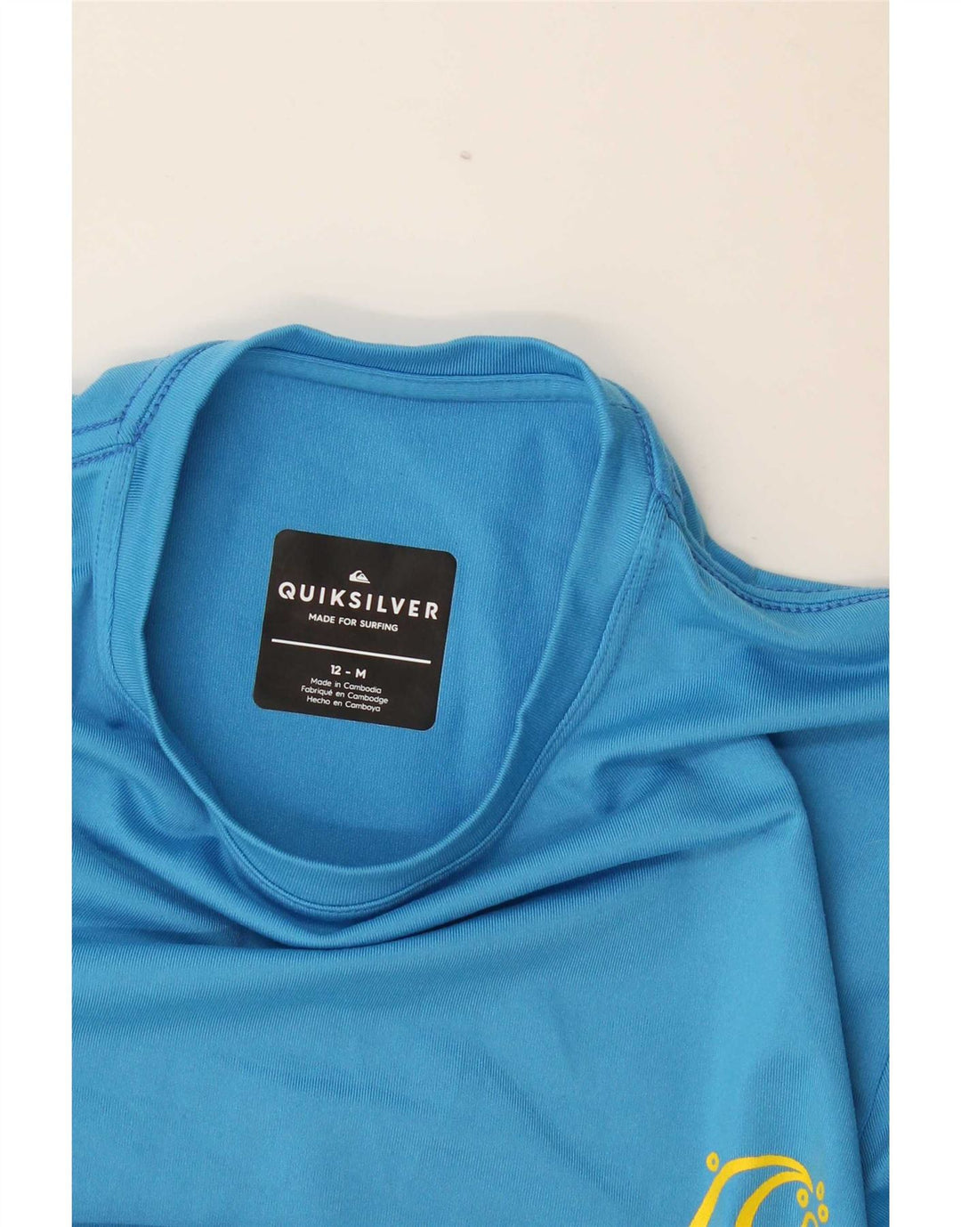 T-shirt chłopięcy Quiksilver 11-12 lat, średni niebieski