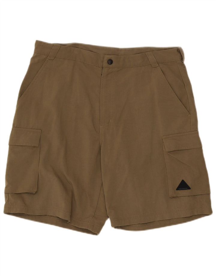 Męskie spodenki cargo Adidas, duże, W34, khaki, poliamid