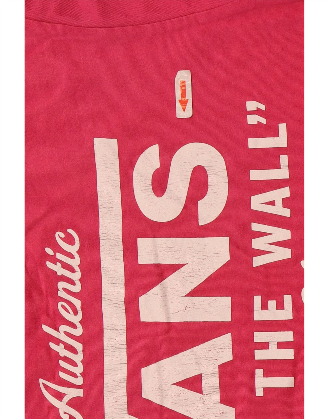 Męski t-shirt Vans Slim Fit z grafiką, średni róż