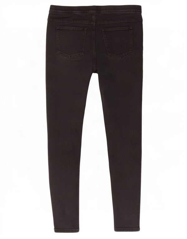 Marks & Spencer Damskie jeansy Jegging UK 18 XL W34 L28 Czarna bawełna
