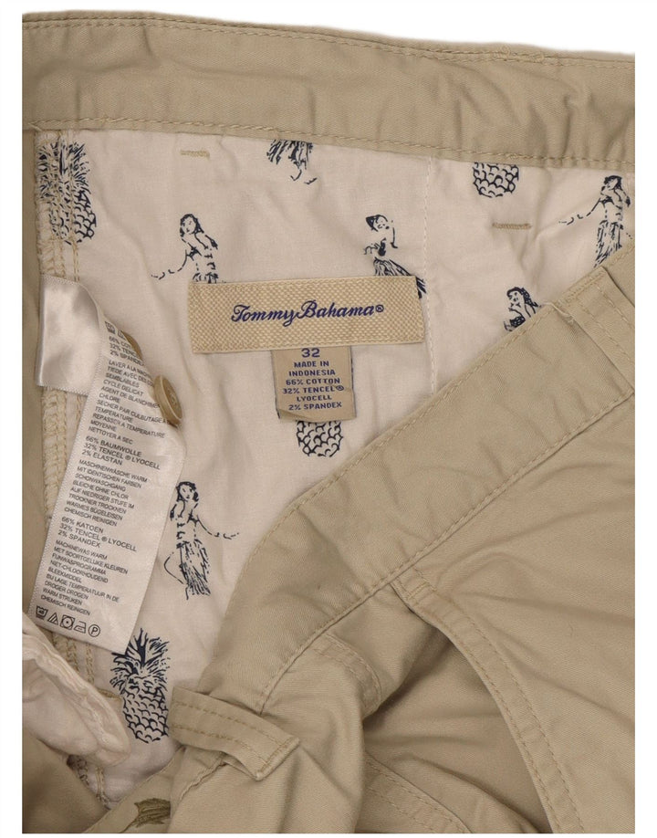 Męskie spodenki Chino Tommy Bahama W32 Średni beż, bawełna
