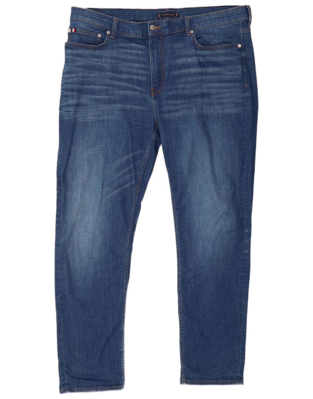 Męskie dżinsy Tommy Hilfiger Bleecker Slim W40 L32 Niebieska bawełna