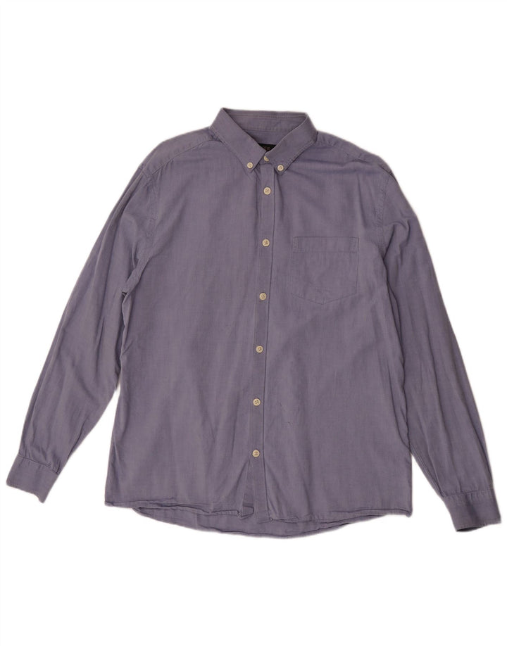 Koszula męska Jaeger, duża, niebieska, bawełniana