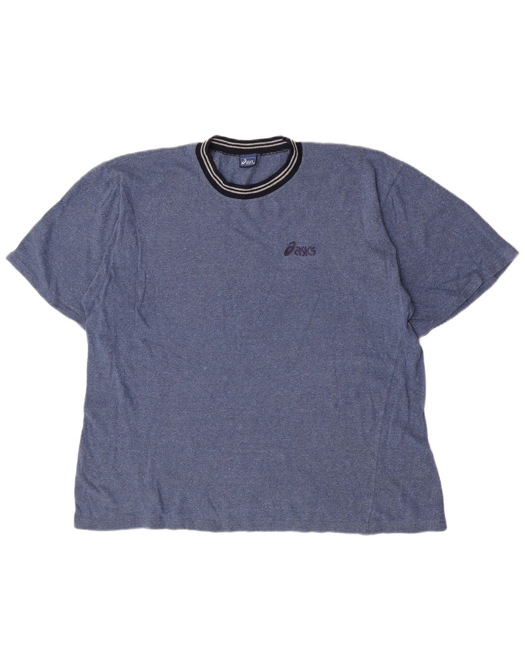 Męski T-shirt Asics, duży, niebieski, nakrapiany