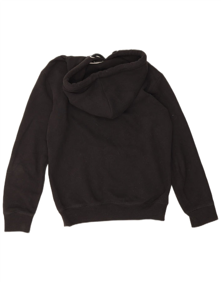 SUPERDRY Męski sweter z kapturem, średniej wielkości, czarny, bawełniany