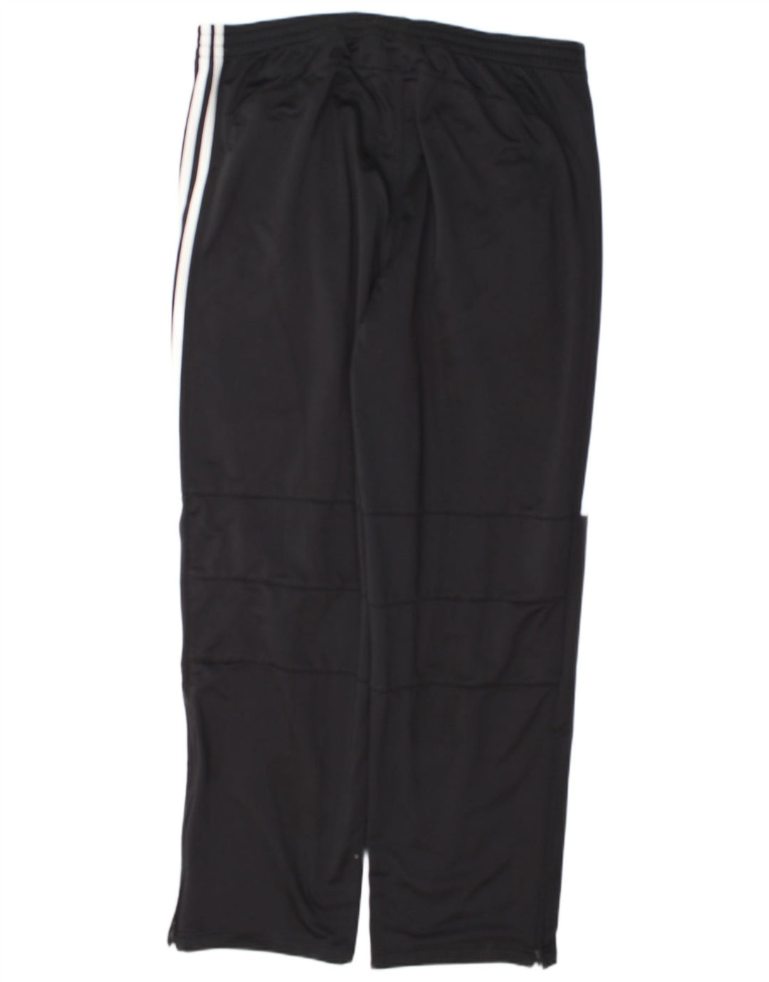 Męskie spodnie dresowe Adidas XL w czarne paski z poliestru
