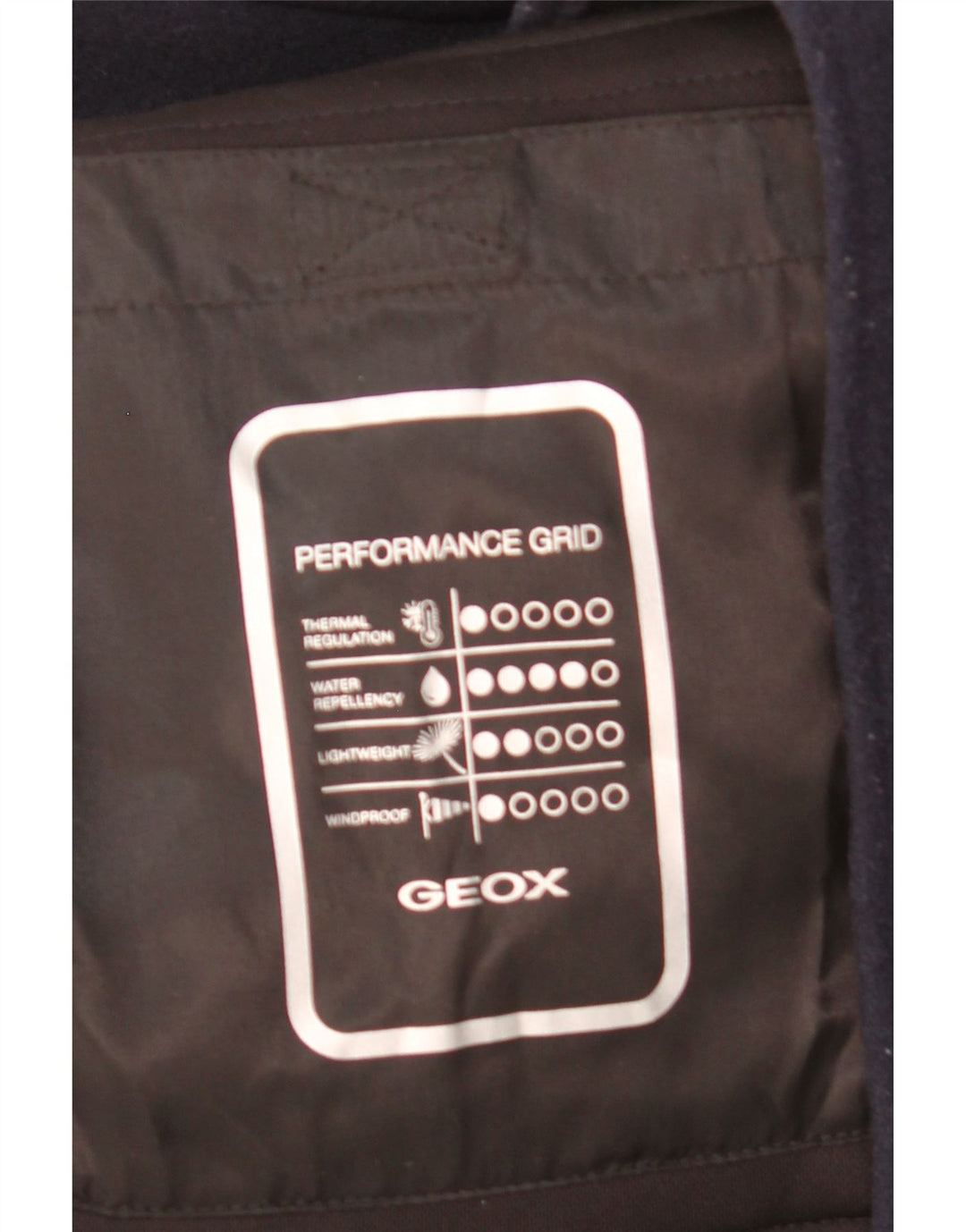 Kurtka męska GEOX Respira Utility UK 42 XL, granatowa, wełniana