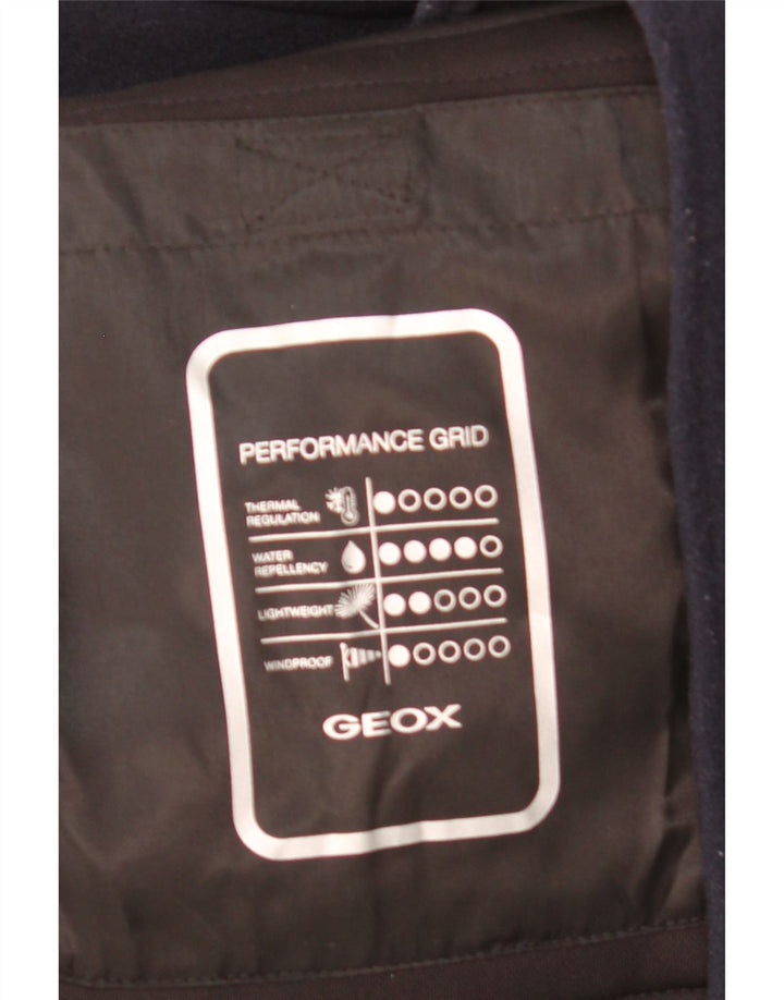 Kurtka męska GEOX Respira Utility UK 42 XL, granatowa, wełniana