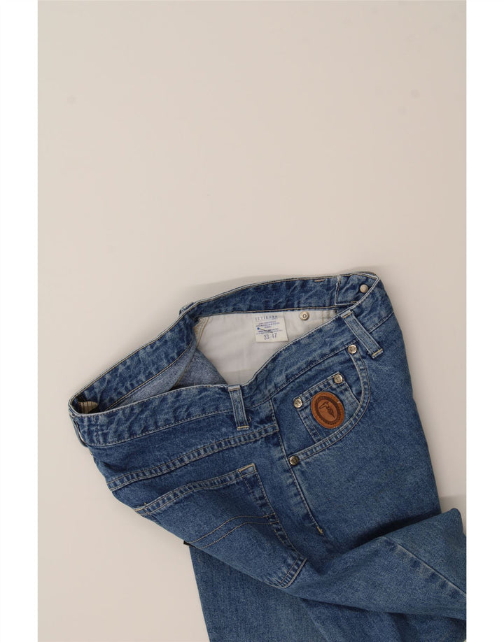 TRUSSARDI Womens Denim Shorts W33 Large  Blue Cotton Vintage Trussardi and Second-Hand Trussardi from Messina Hembry 