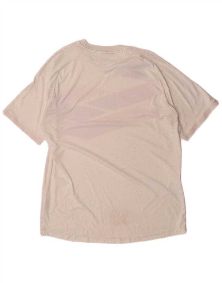 UMBRO Mens Graphic T-Shirt Top XL White Polyester
