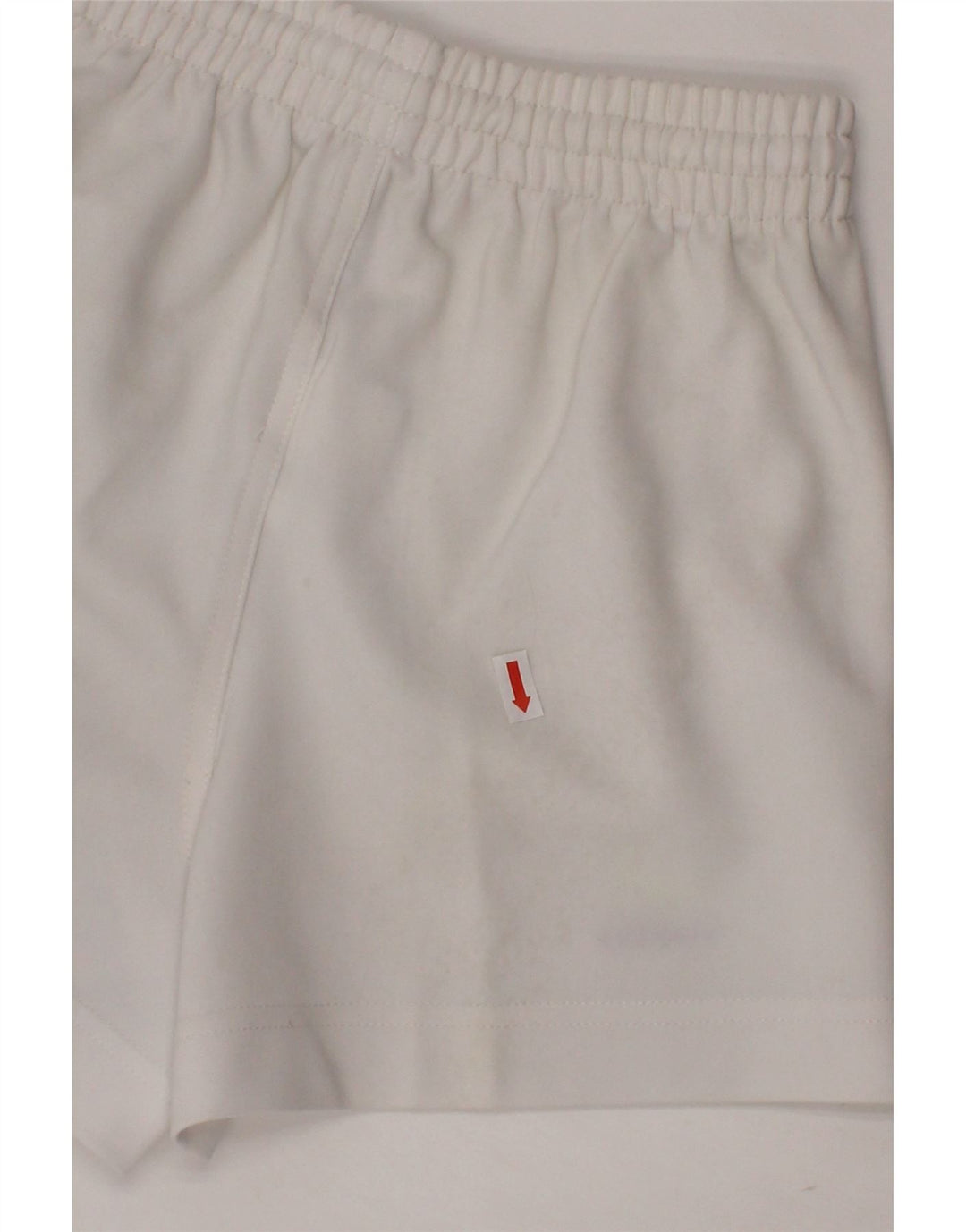 Spodenki sportowe dziewczęce LOTTO z grafiką, duże, 9-10 lat, białe, poliestrowe