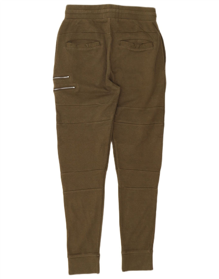Męskie spodnie dresowe Zara Joggers Medium Khaki