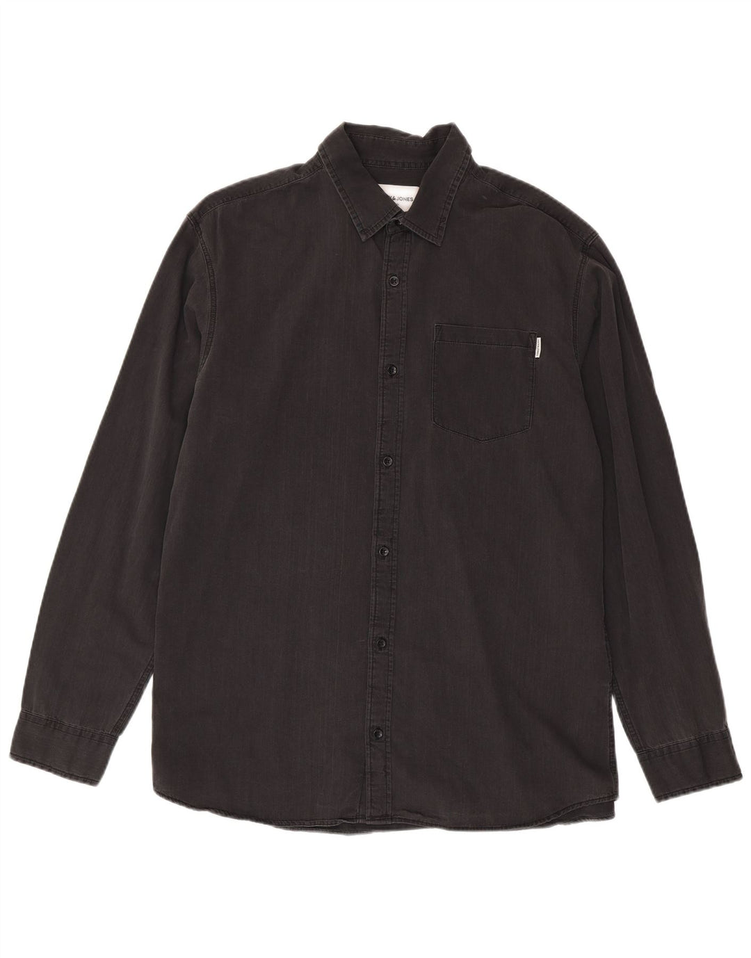 Męska koszula dżinsowa Jack & Jones XL, szara, bawełniana