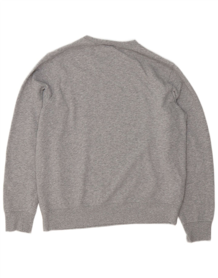 Męska bluza New Balance Sweter Średnioszary, bawełniany nakrapiany