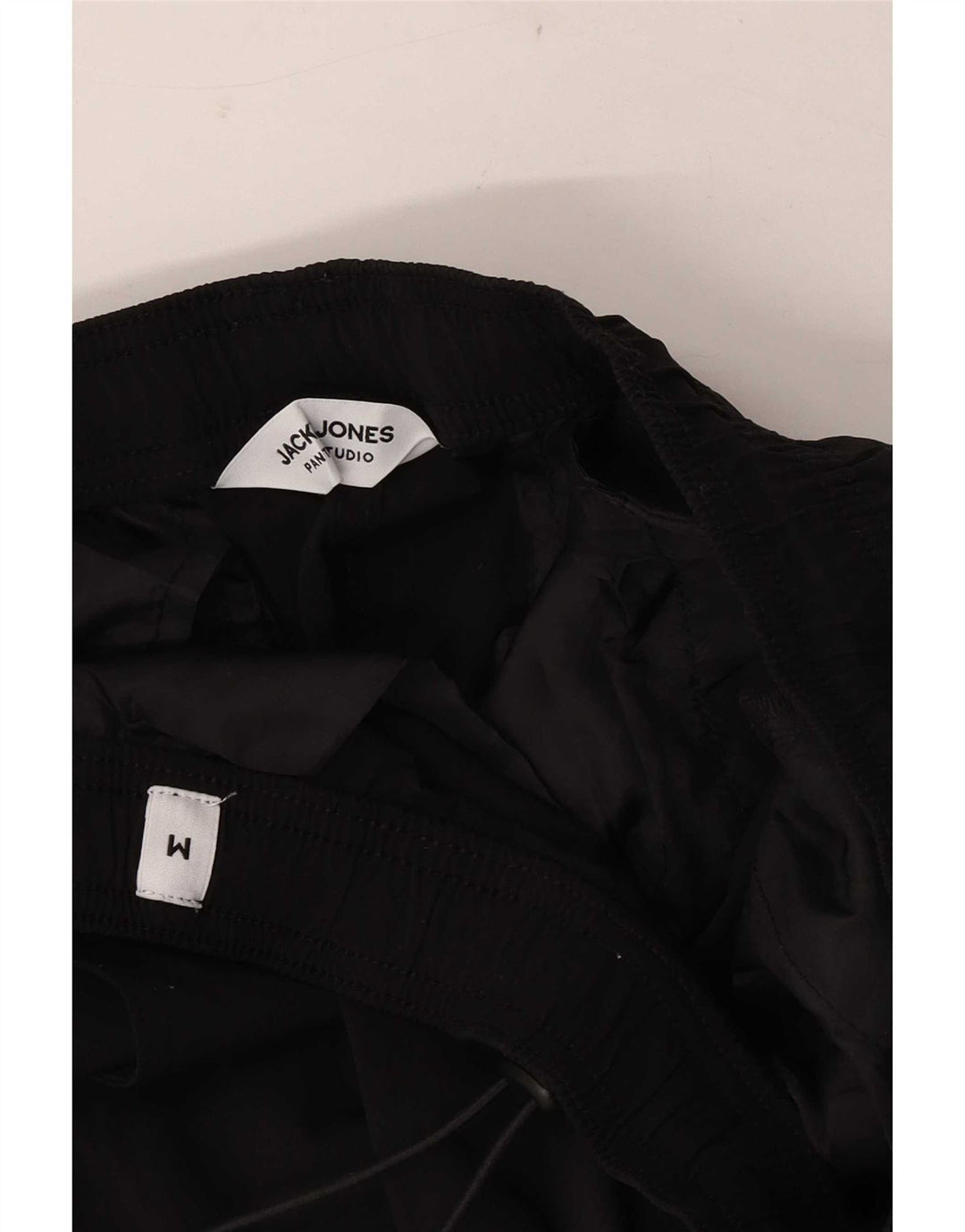 Męskie zwężane spodnie cargo Jack & Jones, średnie W30 L28, czarne