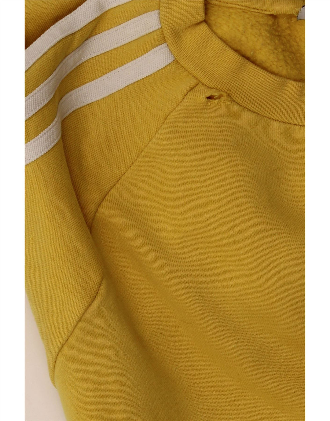 Bluza męska Adidas o luźnym kroju, sweter XS, żółta bawełna