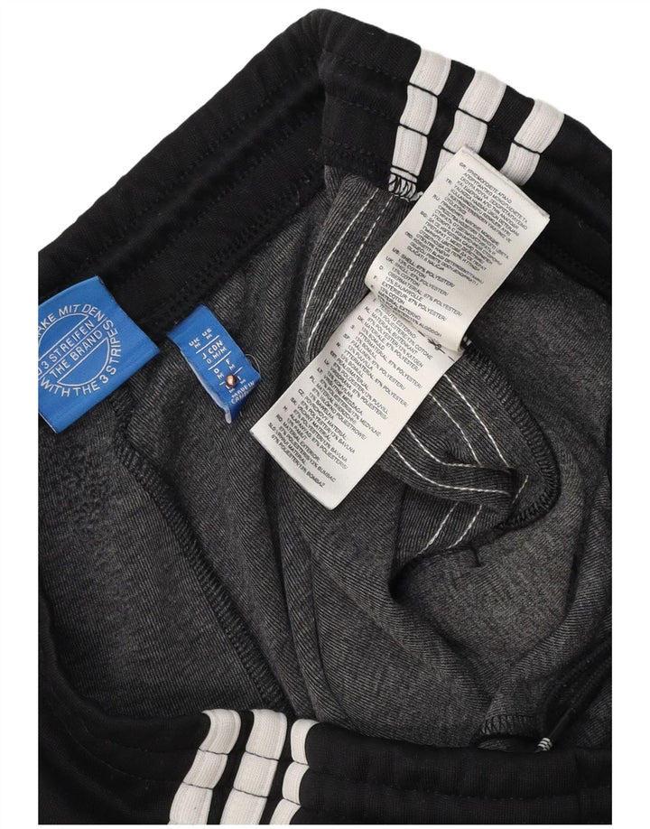 Damskie spodnie dresowe ADIDAS Joggers UK 12 Średni czarny poliester
